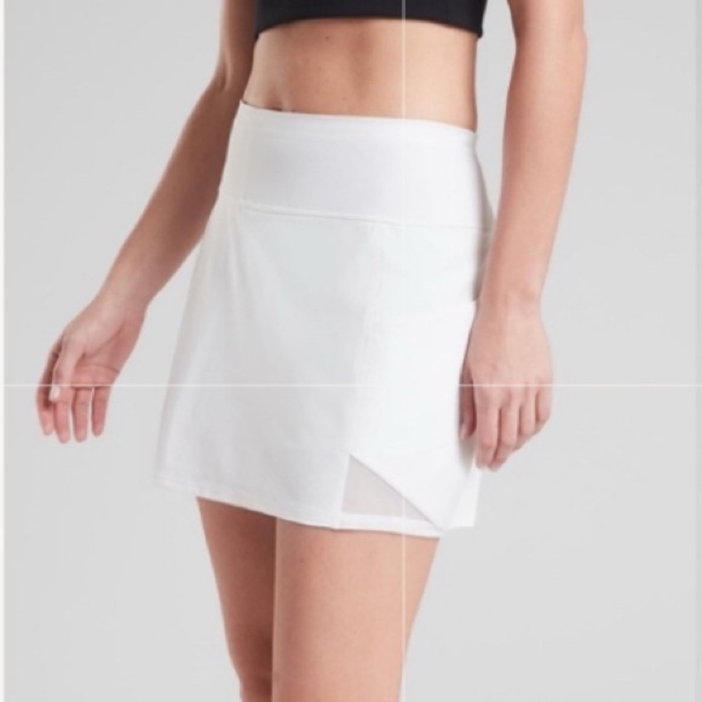 Athleta Dobby action tennis skort/skirt POCKETS XL NEW CONDITION